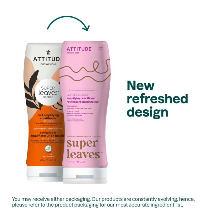 Amplifying conditioner for curly hair