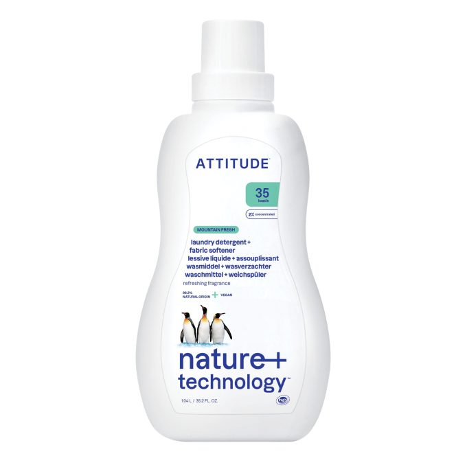 2-in-1 Laundry Detergent & Fabric Softener