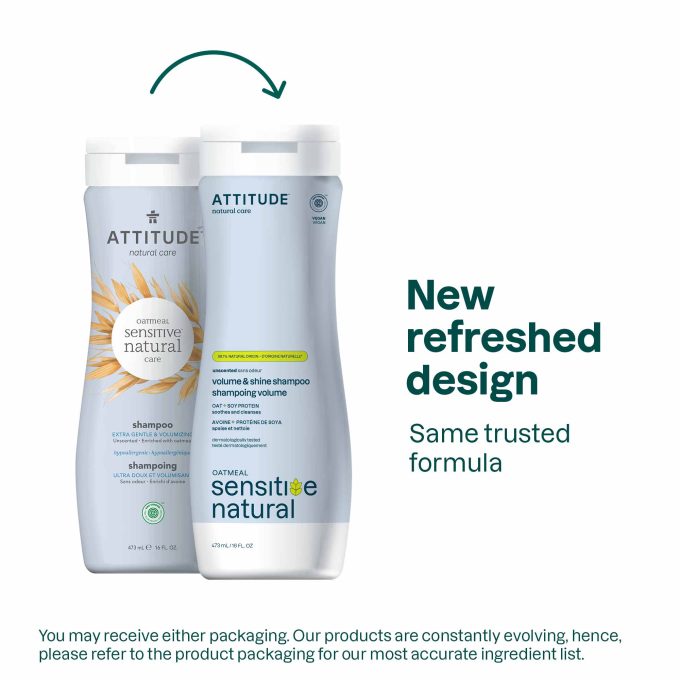 Volume & shine shampoo