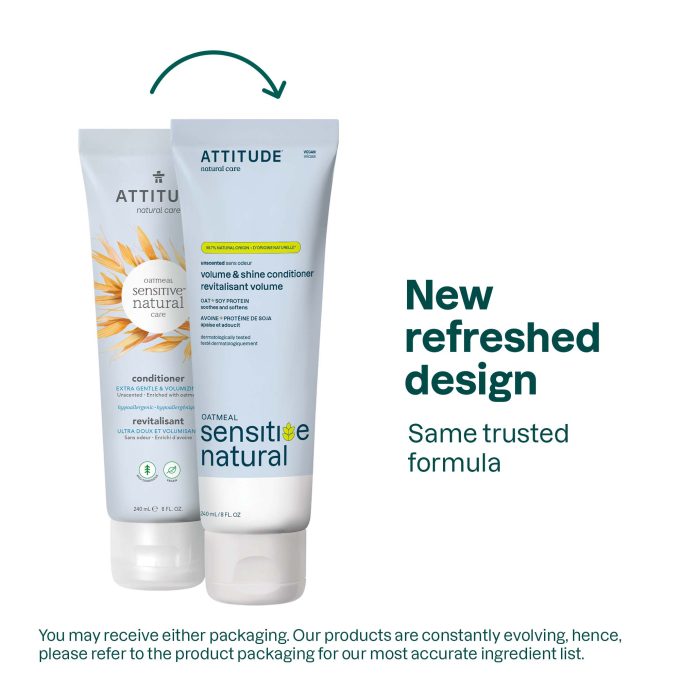 Gentle unscented volume & shine conditioner