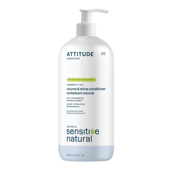 Gentle unscented volume & shine conditioner