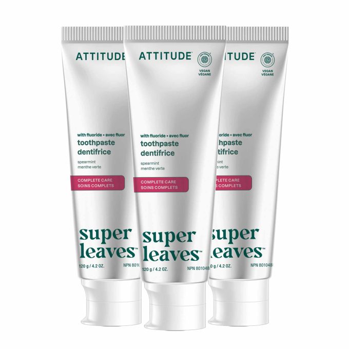 Adult Toothpaste with fluoride trio