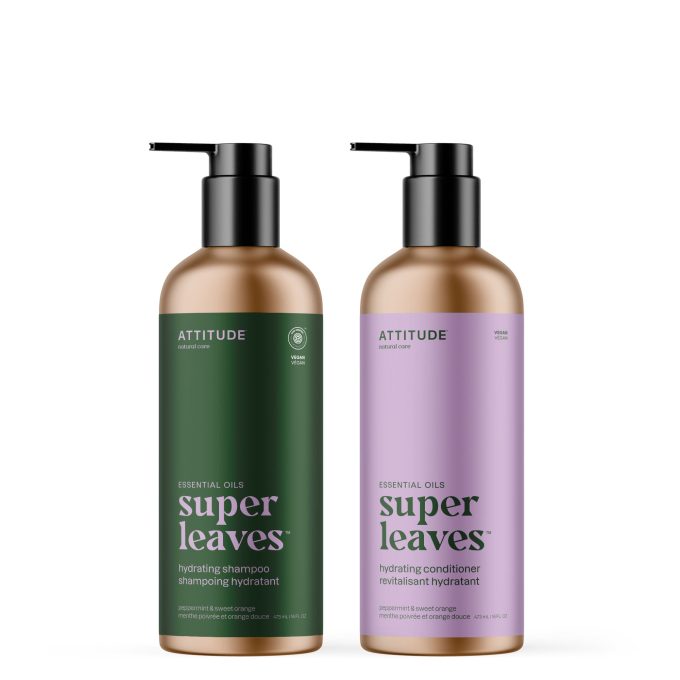 Hydrating shampoo and conditioner duo