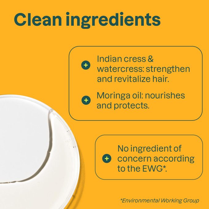 Nourishing shampoo for curly hair