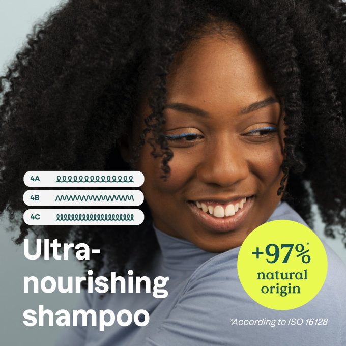 Ultra-nourishing shampoo for curly hair